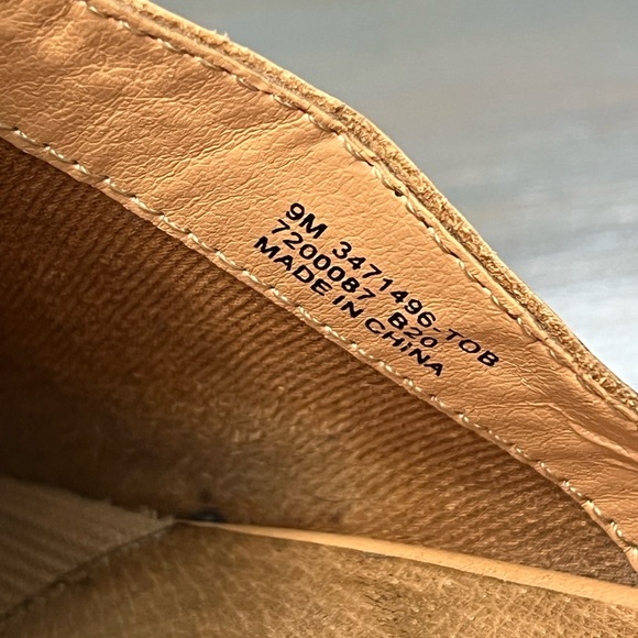 Frye Jacy Tan Leather Mules boho western leather pointed toe scandi girl - Picture 7 of 7